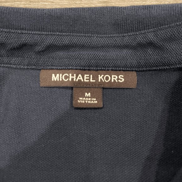 Men's Michael Kors Polo Shirt Size Medium - Picture 5 of 6